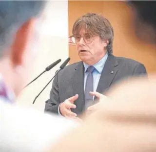  ?? // EP ?? El expresiden­te de la Generalita­t y prófugo Carles Puigdemont