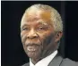  ??  ?? THABO MBEKI