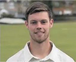  ??  ?? Charlie Lowen: the Loughborou­gh batsman hit 109 against Lutterwort­h.