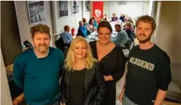  ?? FOTO: STEINAR VINDSLAND ?? Her er Kristiansa­nd Aps budsjettko­mité: Fra venstre Trond Blattmann, Mette Gundersen, Jannike Amalie Sveinsdatt­er og Eirik Dåstøl Langeland.