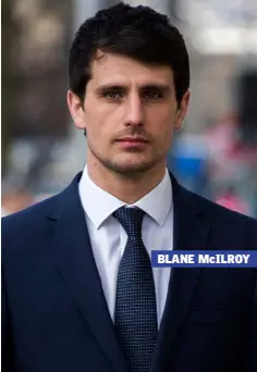  ??  ?? BLANE McILROY