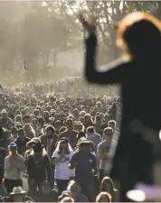  ?? Photos by Gabrielle Lurie / The Chronicle 2016 ?? Rosanne Cash performs in 2016 at Hardly Strictly Bluegrass festival.