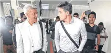  ?? /REFORMA ?? Miguel González llegó a México para dirigir a Pumas.