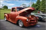  ?? CARL HESS - FOR MEDIANEWS GROUP ?? This award winning 1954 Chevrolet Pickup belongs to Terry and Rhonda Danenhower of Lenhartsvi­lle.