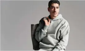  ??  ?? Héctor Bellerín models pieces from his H&M range. Photograph: H&M