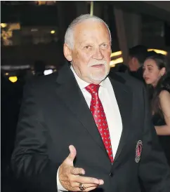  ?? — GETTY IMAGES FILES ?? Bernie Parent says he enjoys attending fan-centric events and talking to those who love hockey.