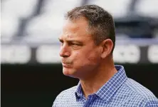  ?? Colin E. Braley / Associated Press ?? Dayton Moore’s rebuild of the Royals culminated in two World Series appearance­s and one title before he tore it down again.