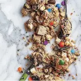  ?? [PHOTO FOR THE WASHINGTON POST BY GREG POWERS; FOOD STYLING BY BONNIE S. BENWICK] ?? Monster cookie dough.