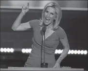  ?? DAVID SWANSON/ PHILADELPH­IA INQUIRER FILE PHOTOGRAPH ?? Laura Ingraham speaks during the Republican National Convention at Quicken Loans Arena in Cleveland on July 20, 2016.