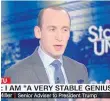  ??  ?? Stephen Miller durante la entrevista con CNN.