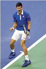  ?? —AFP ?? Novak Djokovic in this file photo.