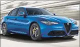  ??  ?? Following the launch of the award-winning Alfa Romeo Giulia, the range has been expanded to include theVeloce.