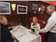  ?? SARATOGIAN FILE PHOTO ?? Diners enjoy a meal during a previous Restaurant Week in Saratoga Springs.