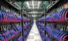  ?? Oak Ridge National Laboratory/ Hewlett Packard Enterprise via © The New York Times Co. ?? A network of tubes carries water to cool thousands of computer chips in the Frontier supercompu­ter in Oak Ridge, Tenn.