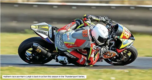 Leigh makes podium on return to Thunderspo­rt - PressReader