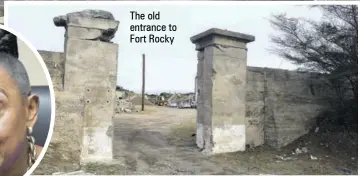  ?? ?? The old entrance to Fort Rocky