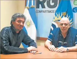  ?? CEDOC PERFIL ?? RIO GALLEGOS. El viernes visitó al intendente radical Roberto Giubetich.