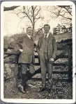  ??  ?? Sandy Stewart and Robert Climie met at Loch Awe.