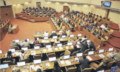  ?? FOTO: DEDVI MISSENE ?? La sala de la Cámara de Diputados.