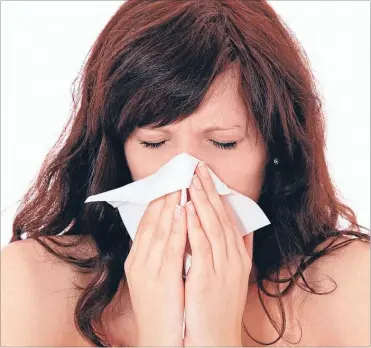  ??  ?? Have hayfever? It may be helped by getting the right nutrients in your diet.