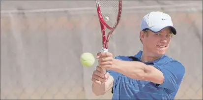  ?? | JOE CYGANOWSKI ~ FOR SUN TIMES MEDIA ?? Lake Forest junior Scott Christian will help the Scouts challenge for the team title.