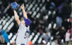  ?? PATRICK MCDERMOTT/GETTY IMAGES ?? Toronto closer Roberto Osuna’s 100th career save Tuesday against the Baltimore Orioles made him the youngest pitcher to reach that mark in MLB history.