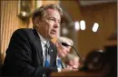  ?? ERIN SCHAFF / NEW YORK TIMES ?? U.S. Sen. Rand Paul said his meeting with Brett Kavanaugh eased his concerns.