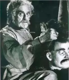  ?? ?? FRIGHTFULL­Y GOOD: Boris Karloff’s appearance in the Italian horror film ‘Black Sabbath’ was a favorite of Guillermo del Toro, who’s interviewe­d in the documentar­y ‘Boris Karloff: The Man Behind the Monster.’