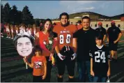  ?? COURTESY OF PARK CITY HIGH SCHOOL ?? The dela Vega family of Walnut Creek moved to Park City, Utah, so that their son Troy could play his senior year.