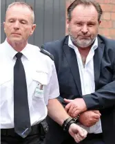  ??  ?? Jailed: Julian Monaghan yesterday