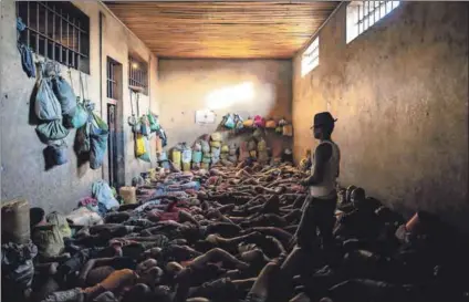  ??  ?? Shocking conditions: Madagascar’s Maison Centrale de Manakara Prison, where many of the prisoners (left) are still awaiting trial. Photo: Richard Burton/Amnesty Internatio­nal