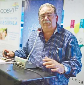  ??  ?? César Trabanco, actual presidente de la Federación Puertorriq­ueña de Voleibol, fue apoderado de las Leonas de Ponce hasta la temporada pasada.