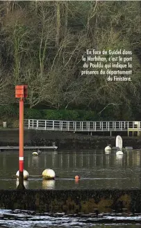  ?? ?? En face de Guidel dans le Morbihan, c’est le port du Pouldu qui indique la présence du départemen­t du Finistère.