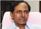  ??  ?? K. Chandrashe­kar Rao