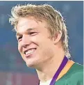  ??  ?? Pieter-Steph Du Toit is World Player of the Year.