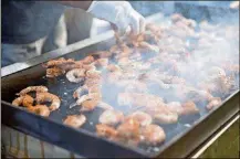  ?? CONTRIBUTE­D BY BEAUFORT CHAMBER OF COMMERCE ?? Local, wild-caught crustacean­s are the focal point of the Beaufort Shrimp Festival.