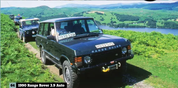  ??  ?? 1990 Range Rover 3.9 Auto