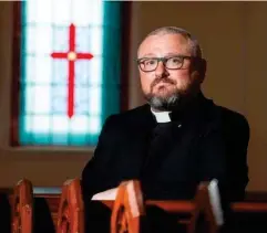  ?? (Springburn Parish Church) ?? Reverend Brian Casey says his church has fed 2,000 people a month during lockdown