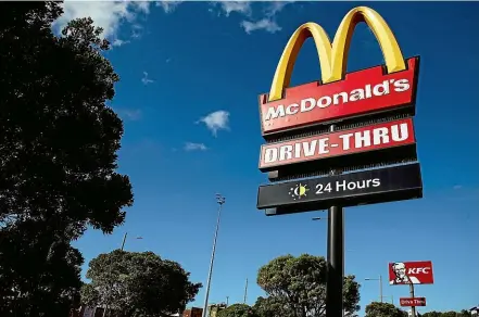  ??  ?? Kiwis ate their way through five-weeks’ worth of fast food during the first week of level three, ASB bank says.
