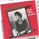  ??  ?? COVER OF ALAN ROSS, A GETTHEGUNS­BYAND MARTIN HALL. THE SONG BY GABRIEL