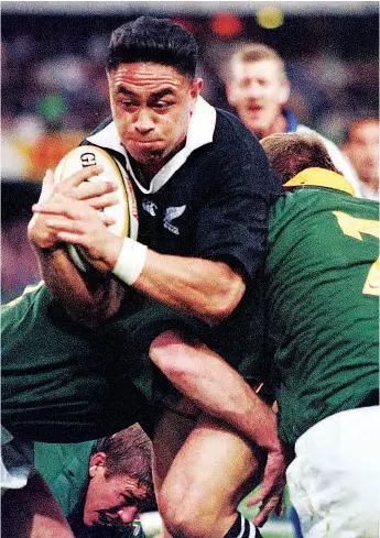  ?? ?? Eroni Clarke was inspired in his own All Blacks career by Sirs Bryan Williams and Michael Jones.