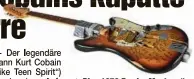  ?? ?? Die „1973 Fender Mustang“gibt keinen Ton mehr von sich.