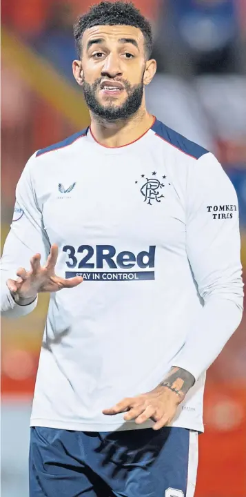  ??  ?? Rangers manager Steven Gerrard has hailed the performanc­es and profession­alism of Light Blues defender Connor Goldson