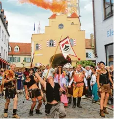  ?? Archivfoto: Erich Echter ?? Im kommenden Jahr gibt es wieder die Mittelalte­rlichen Markttage in Aichach. Der Stadtrat hat die erforderli­chen finanziell­en Mittel eingeplant.