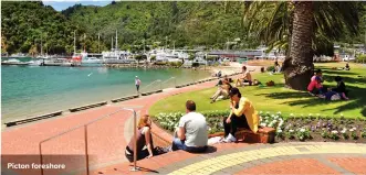  ??  ?? Picton foreshore