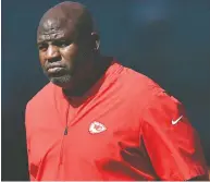  ?? MARK BROWN / GETTY IMAGES FILES ?? Eric Bieniemy has won a Super Bowl as offensive co-ordinator of the Kansas City Chiefs. The experience may help him win the Houston Texans head-coaching job.