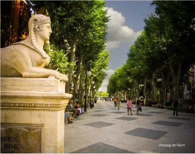  ??  ?? Passeig del Born