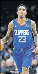  ?? FOTO: AP ?? Lou Williams, de los Clippers