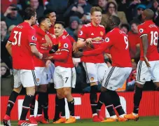  ?? | GETTY IMAGES ?? Los Red Devils le sacan seis puntos de ventaja al Chelsea.