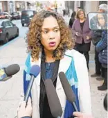  ?? JERRY JACKSON/ BALTIMORE SUN ?? State’s Attorney Marilyn Mosby has said since 2017 that she was considerin­g creating a more formal “do not call” list of officers whose cases her office would not take forward.